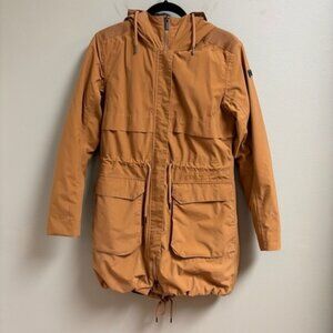 Helly Henson Women Water Repellent Puffer Jacket Parka Size M Primaloft Gorpcore